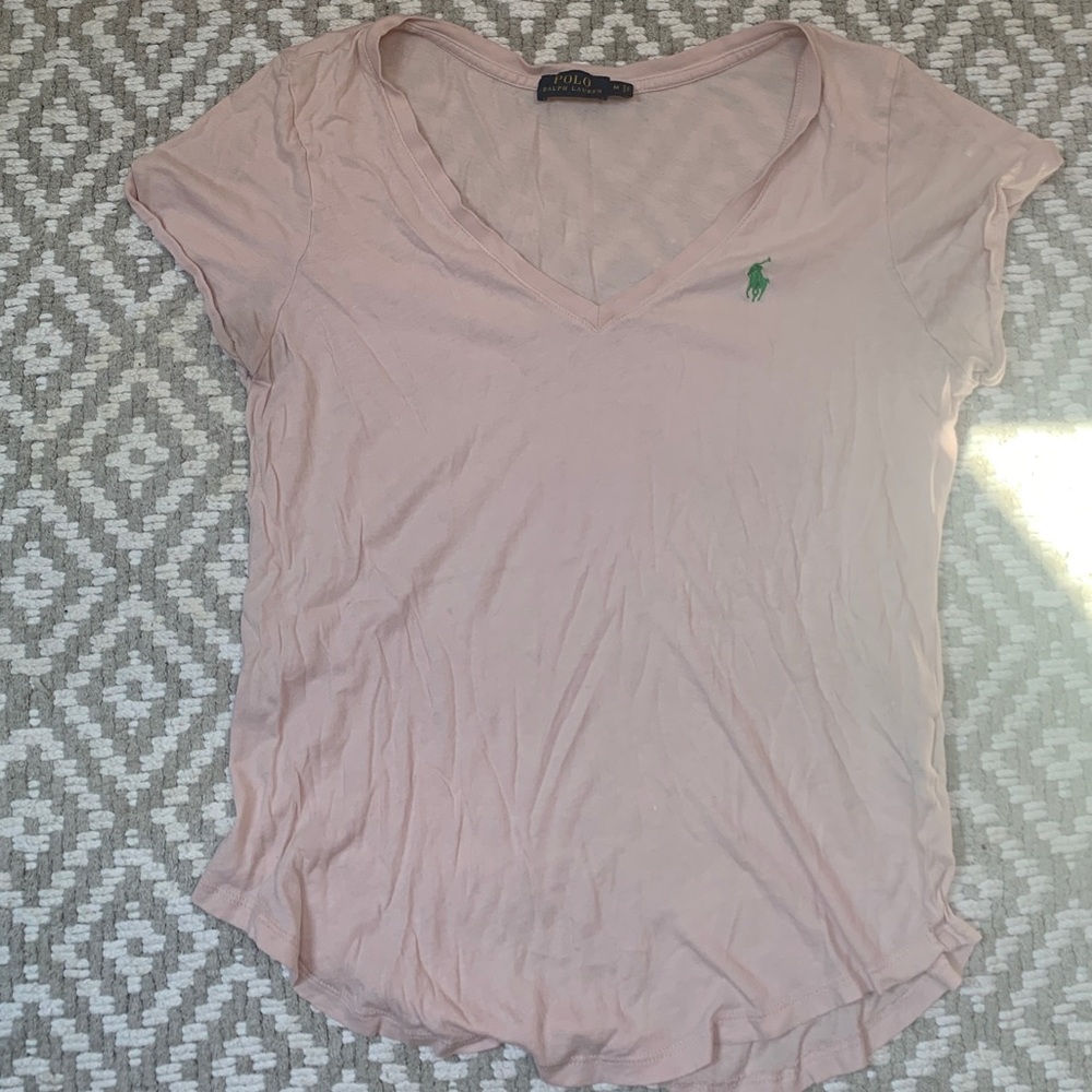 SOLD Ralph Lauren V neck tee